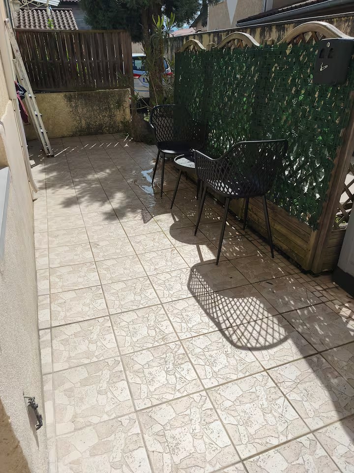 La terrasse privée